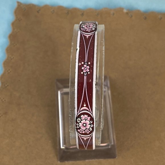 Vintage Michaela Frey with lots of Maroon Bracelet - Picture 3 of 6